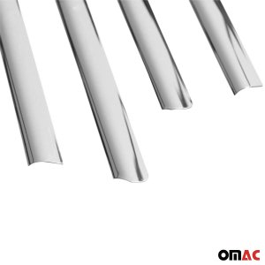 Mercedes-Benz ML Class W164 Window Trim - Omac - S.Steel - Gloss Silver - '05-'11 Mercedes-Benz ML Class W164 Window Trim - Omac - S.Steel - Gloss Silver - '05-'11